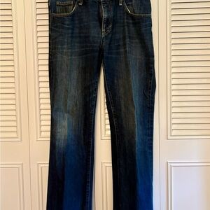 Old Navy Blue Straight Jeans Classic Style